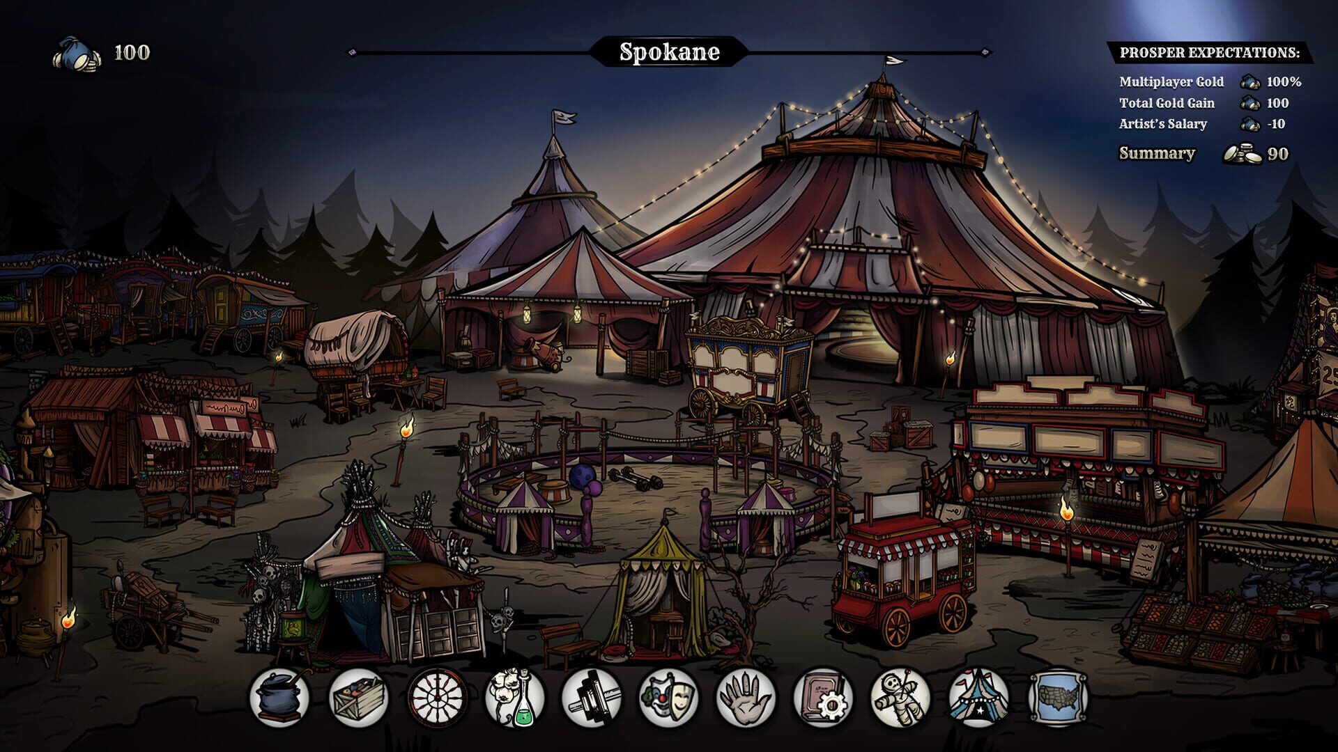 Screenshot for The Amazing American Circus