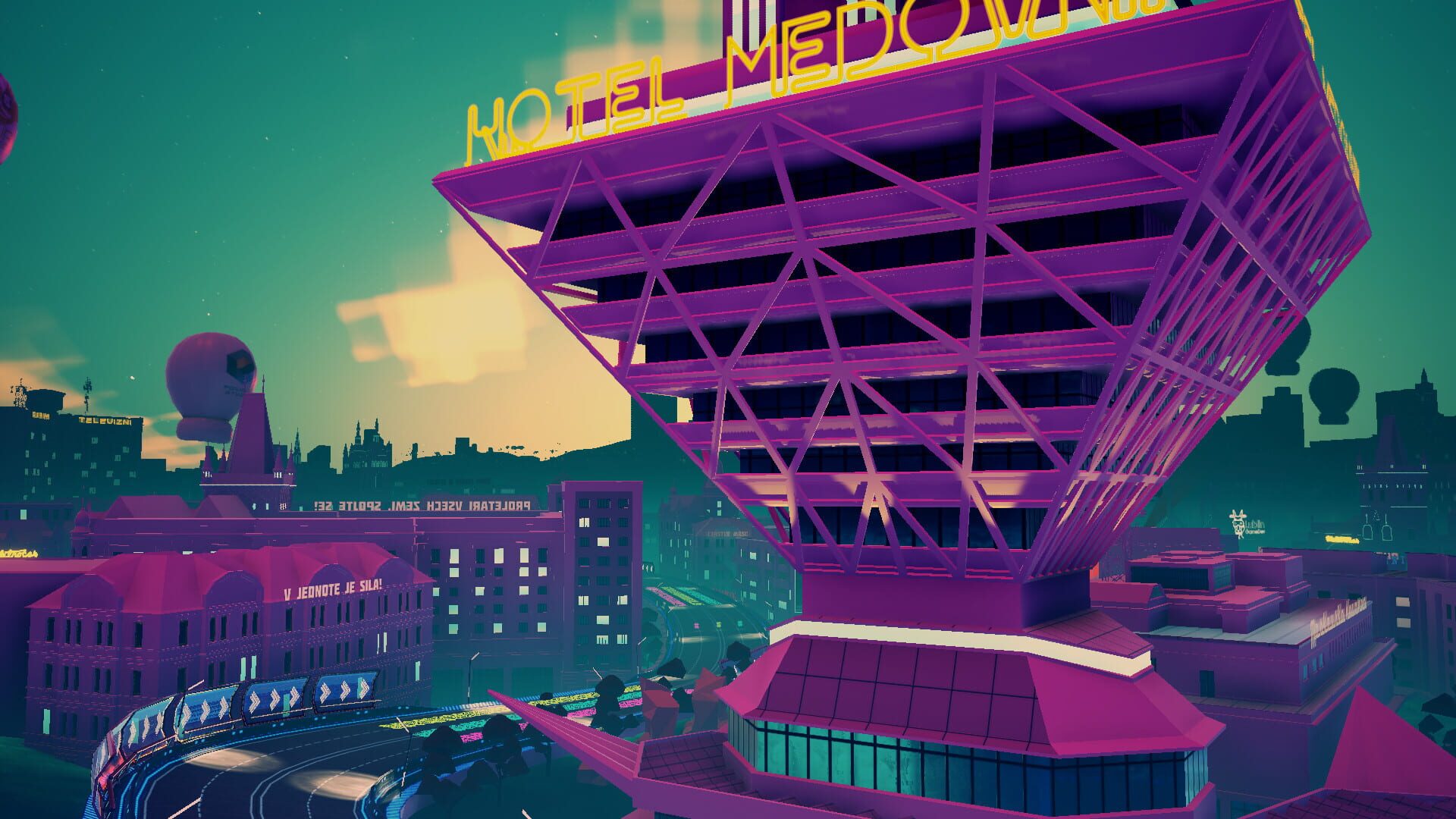 Screenshot for Electro Ride: The Neon Racing