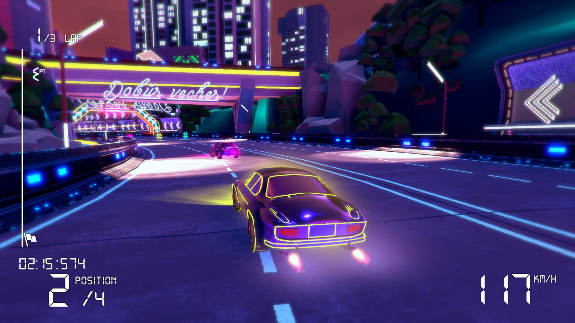 Screenshot for Electro Ride: The Neon Racing
