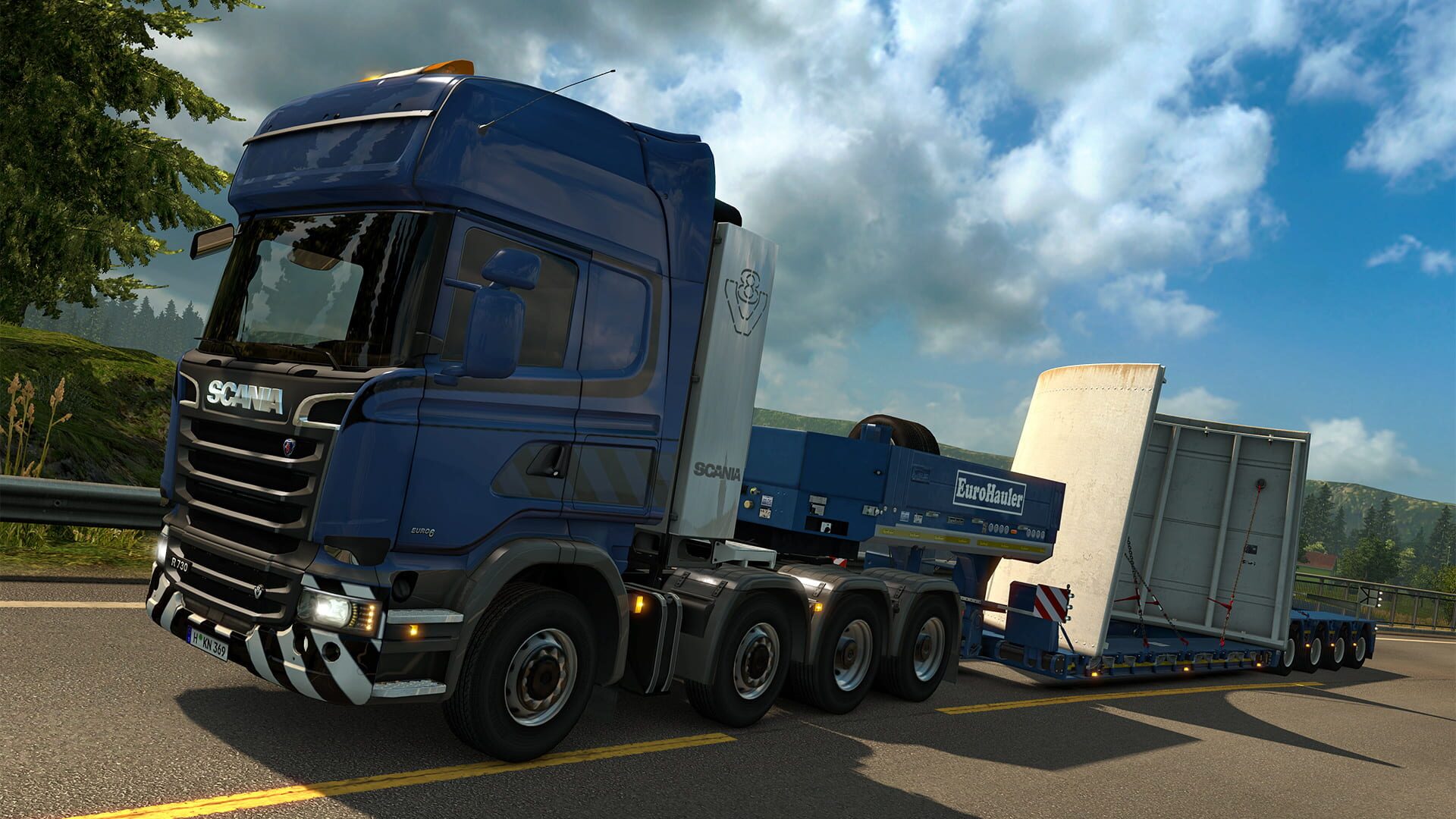 Screenshot for Euro Truck Simulator 2: Heavy Cargo