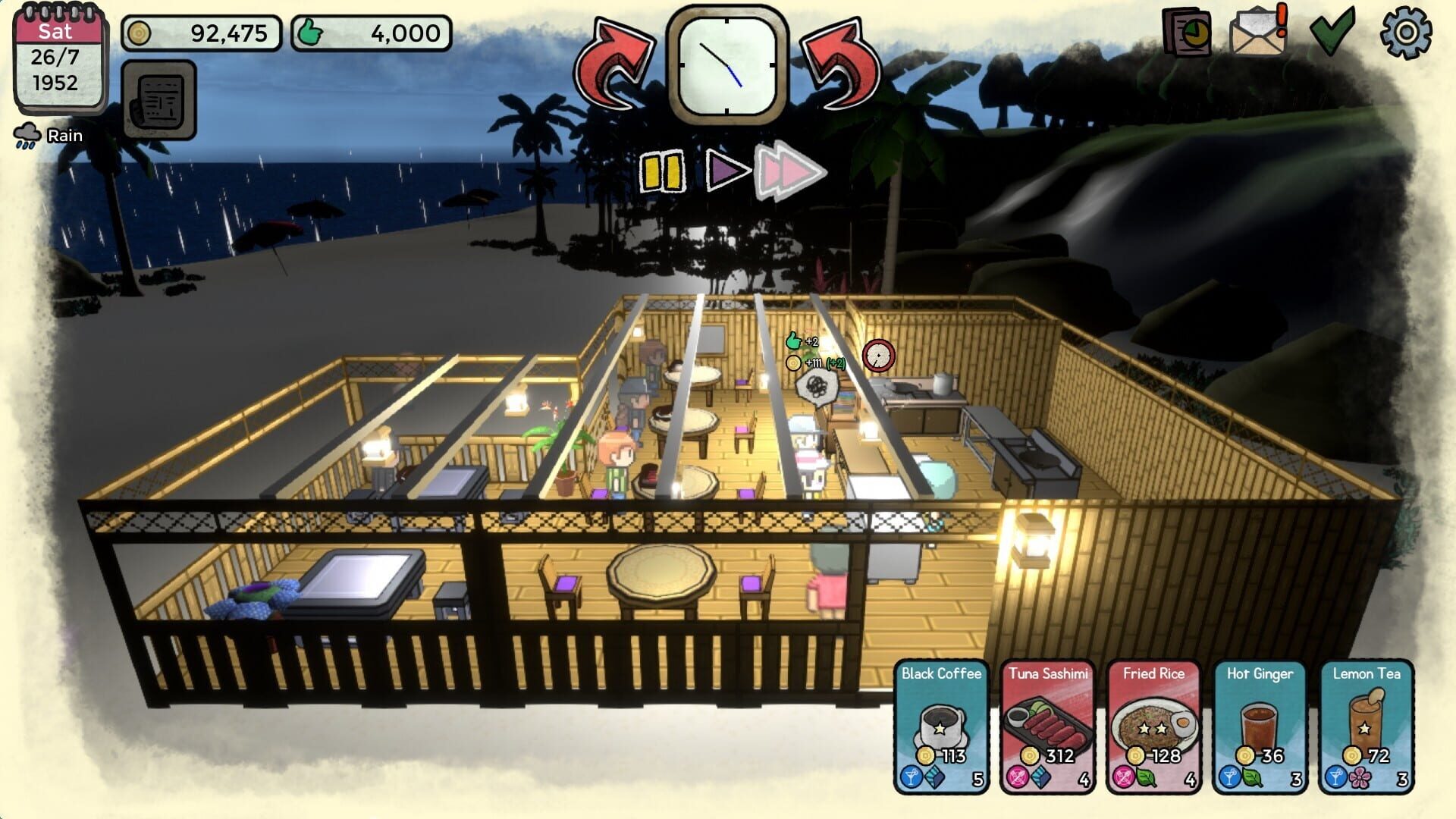 Screenshot for Seaside Cafe Story