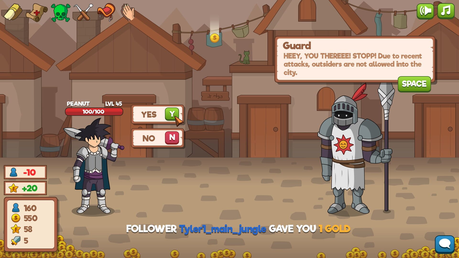Screenshot for Who Needs a Hero?