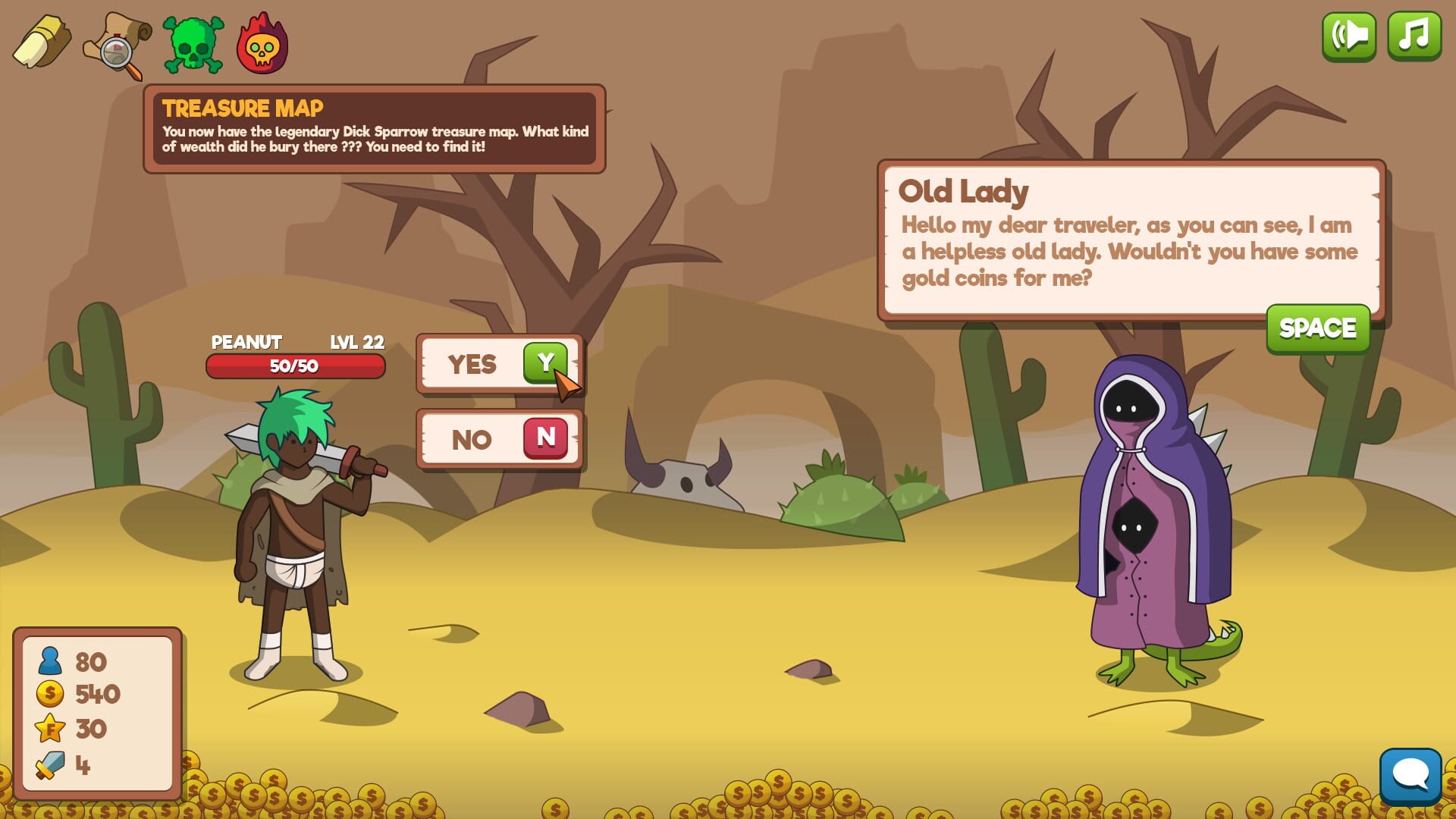 Screenshot for Who Needs a Hero?