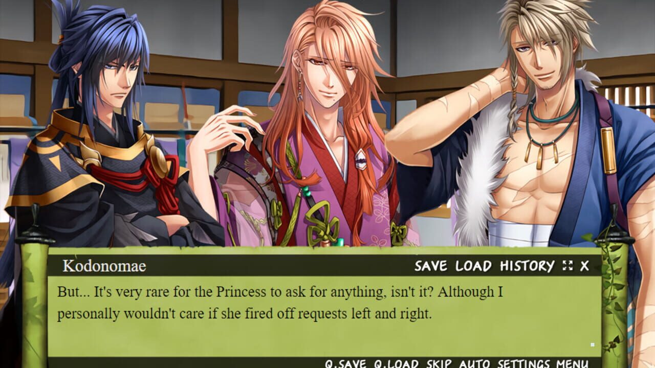 Screenshot for Shirahana no Ori: Hiiro no Kakera 4 - Shiki no Uta