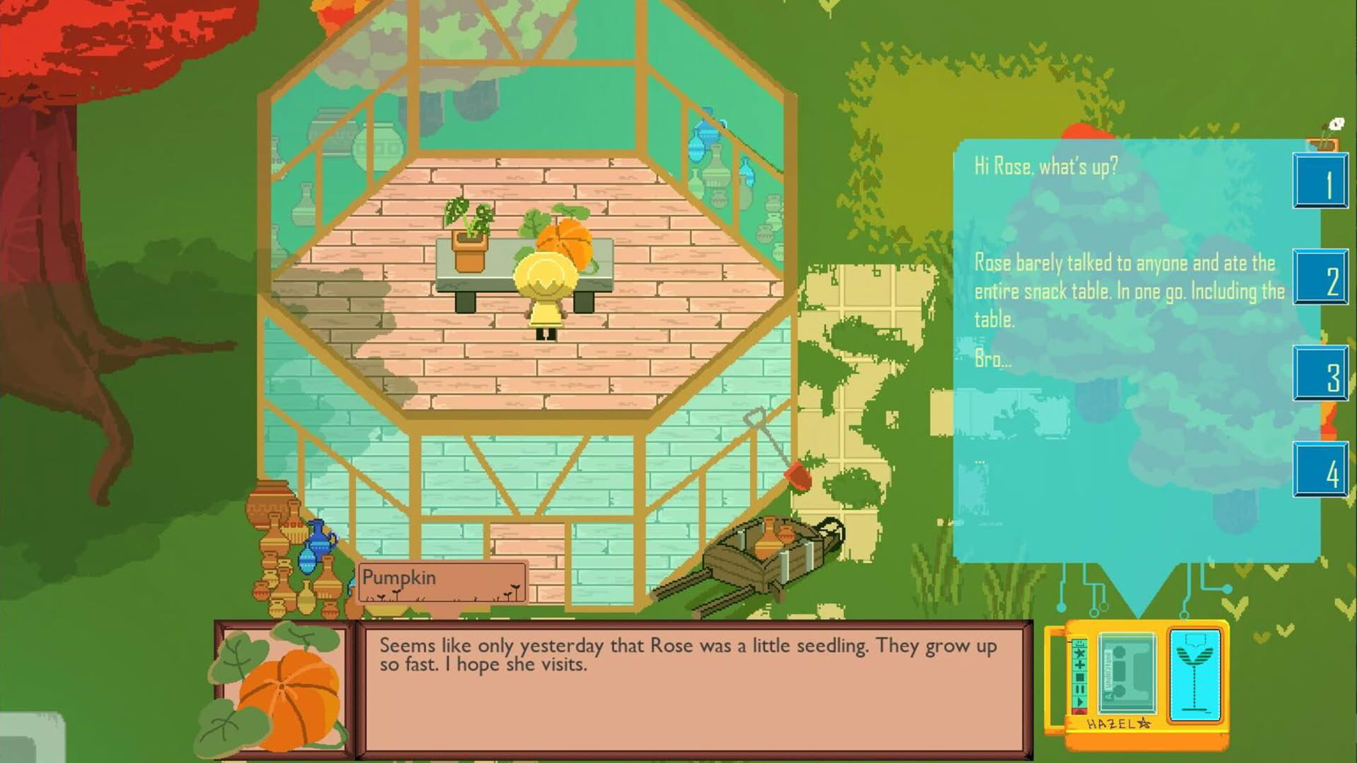 Screenshot for Hazel the Plant Witch