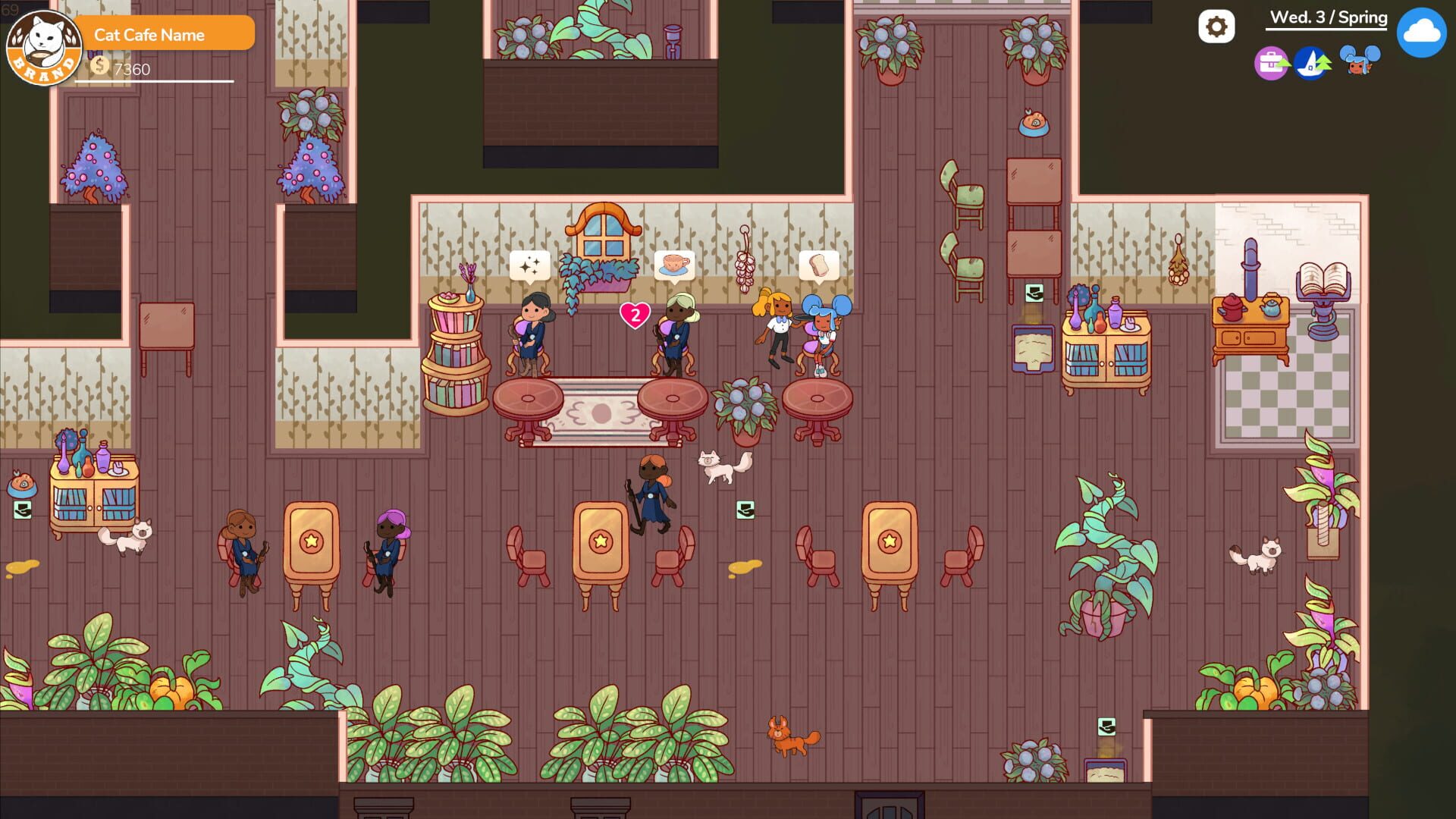 Screenshot for Cat Cafe Manager