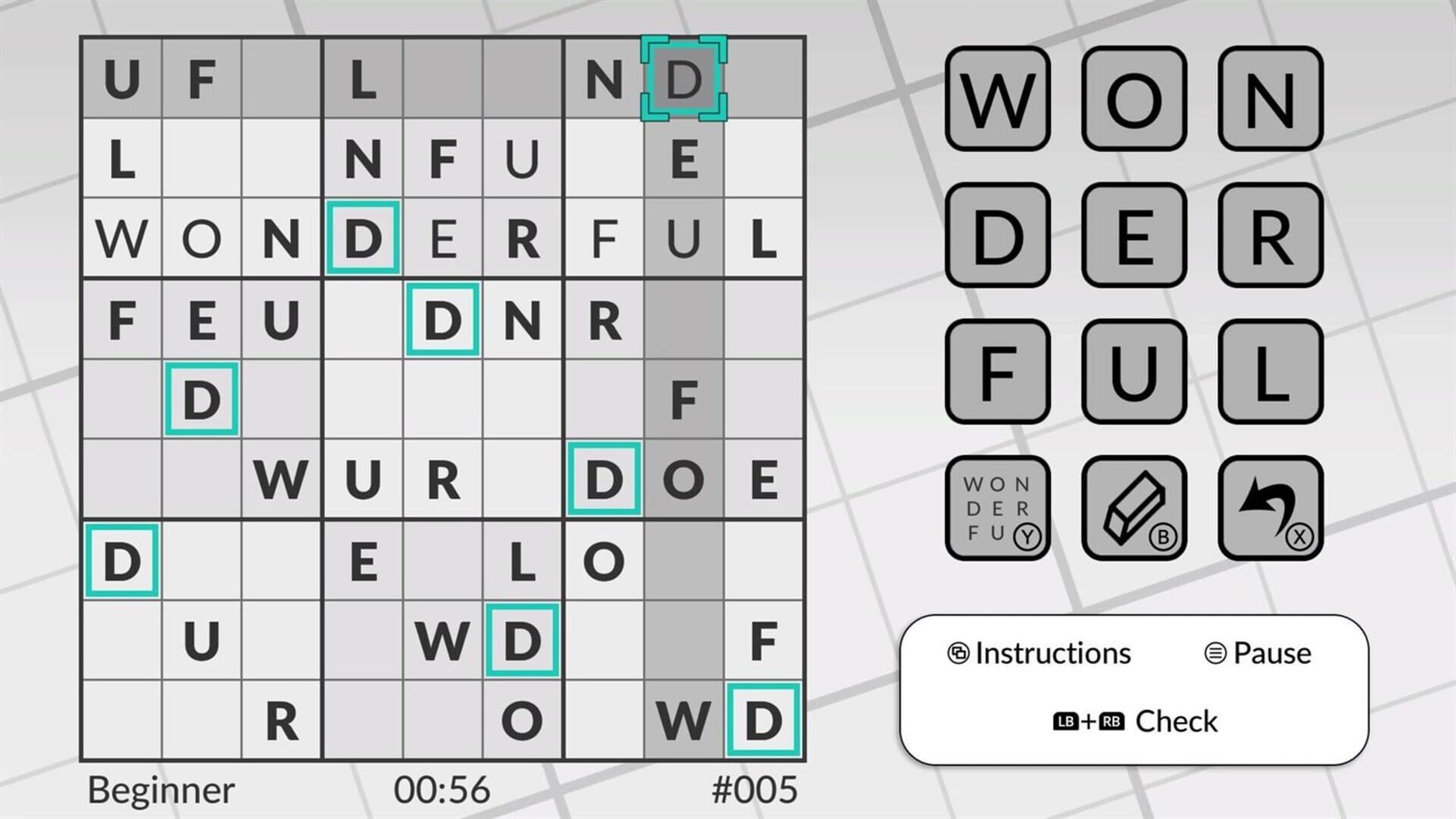 Screenshot for Word Sudoku by Powgi