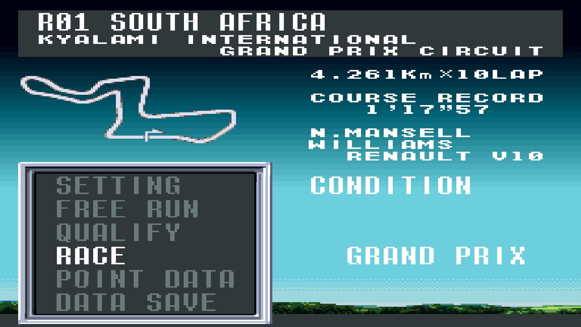 Screenshot for F1 Pole Position 2