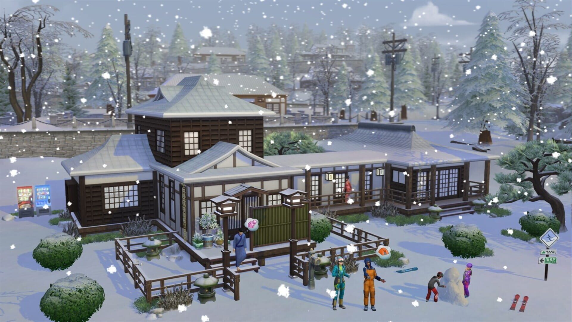 Screenshot for The Sims 4: Snowy Escape