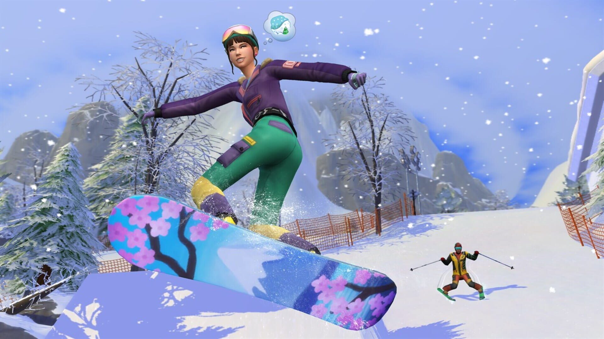 Screenshot for The Sims 4: Snowy Escape