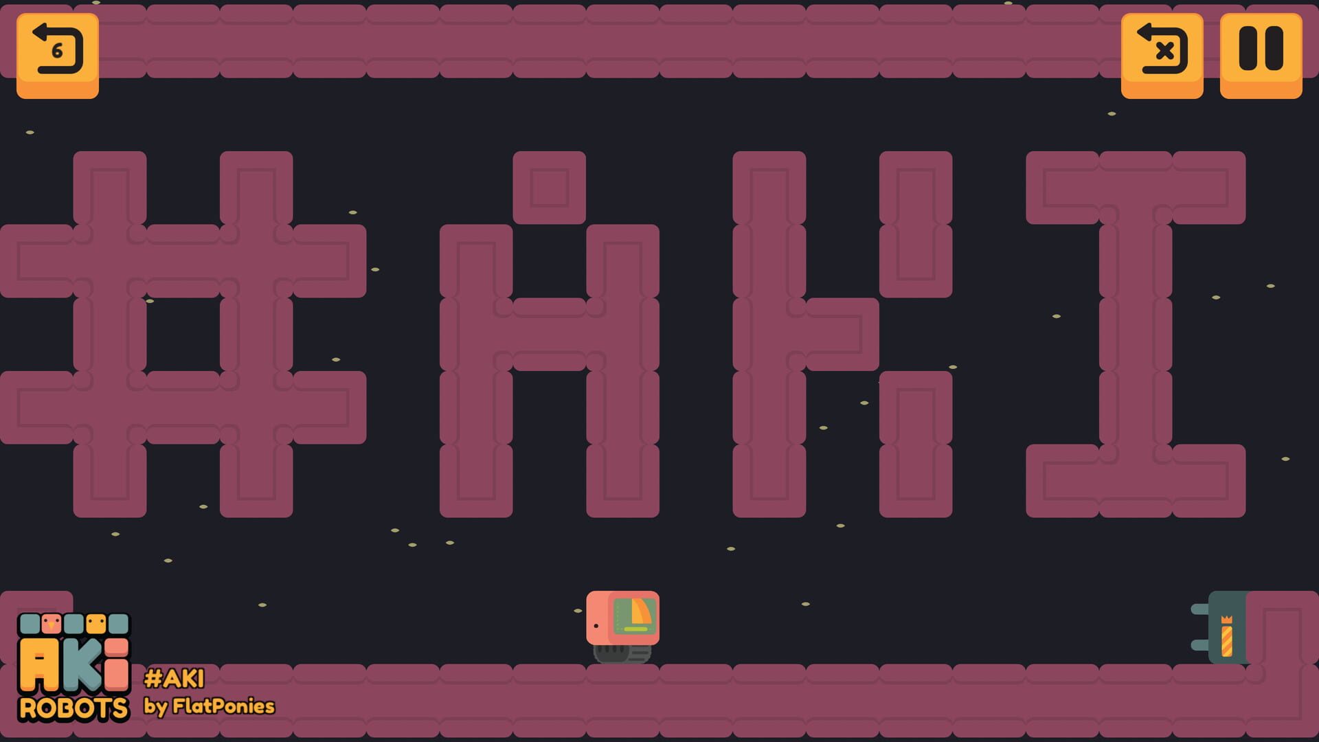 Screenshot for #AkiRobots