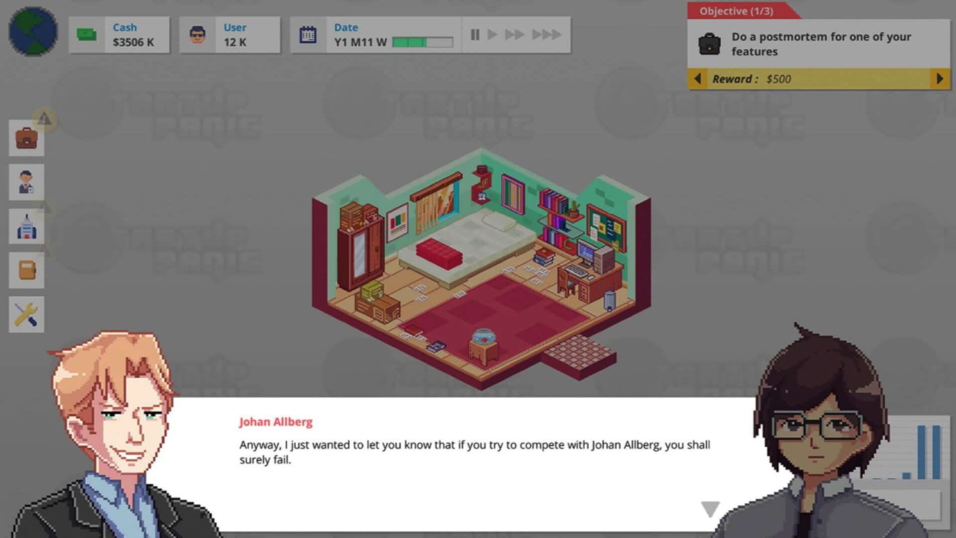 Screenshot for Startup Panic