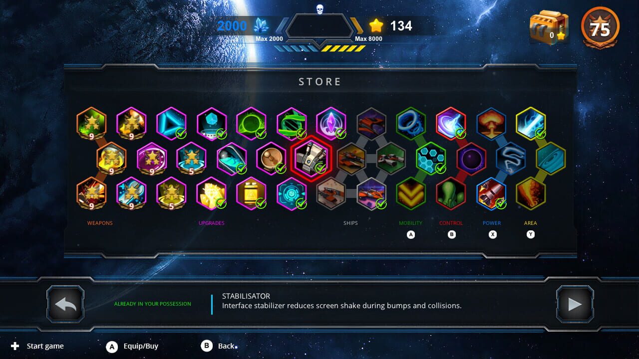 Screenshot for Space Avenger: Empire of Nexx