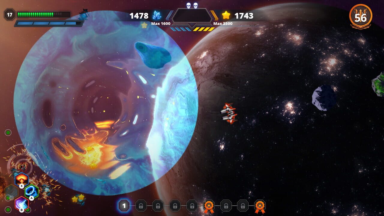 Screenshot for Space Avenger: Empire of Nexx