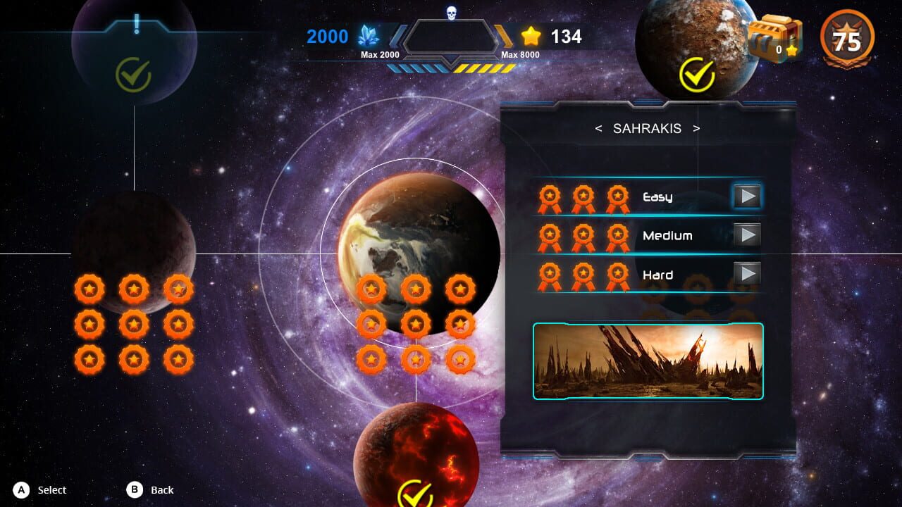 Screenshot for Space Avenger: Empire of Nexx