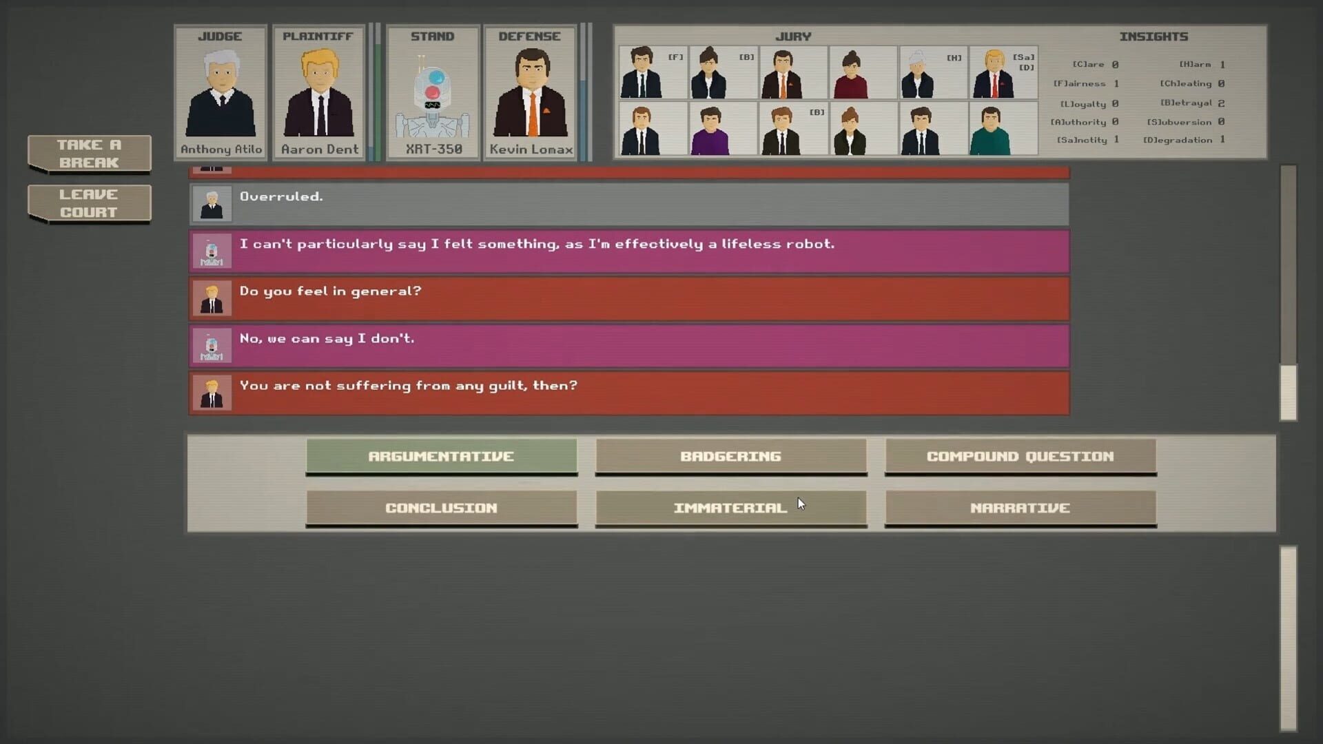 Screenshot for Justice.exe