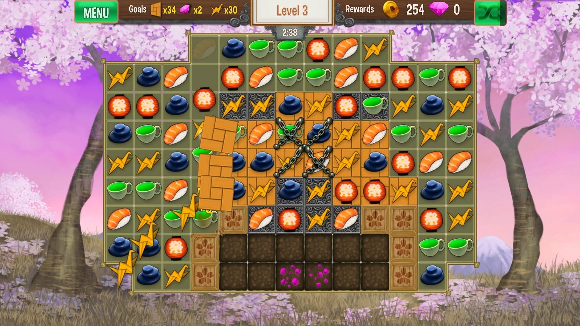 Screenshot for Queens Garden: Sakura Season