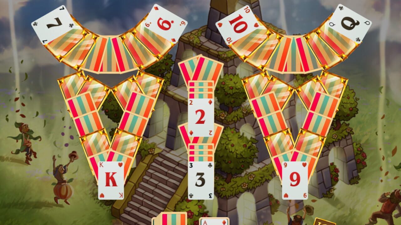 Screenshot for Sweet Solitaire: School Witch