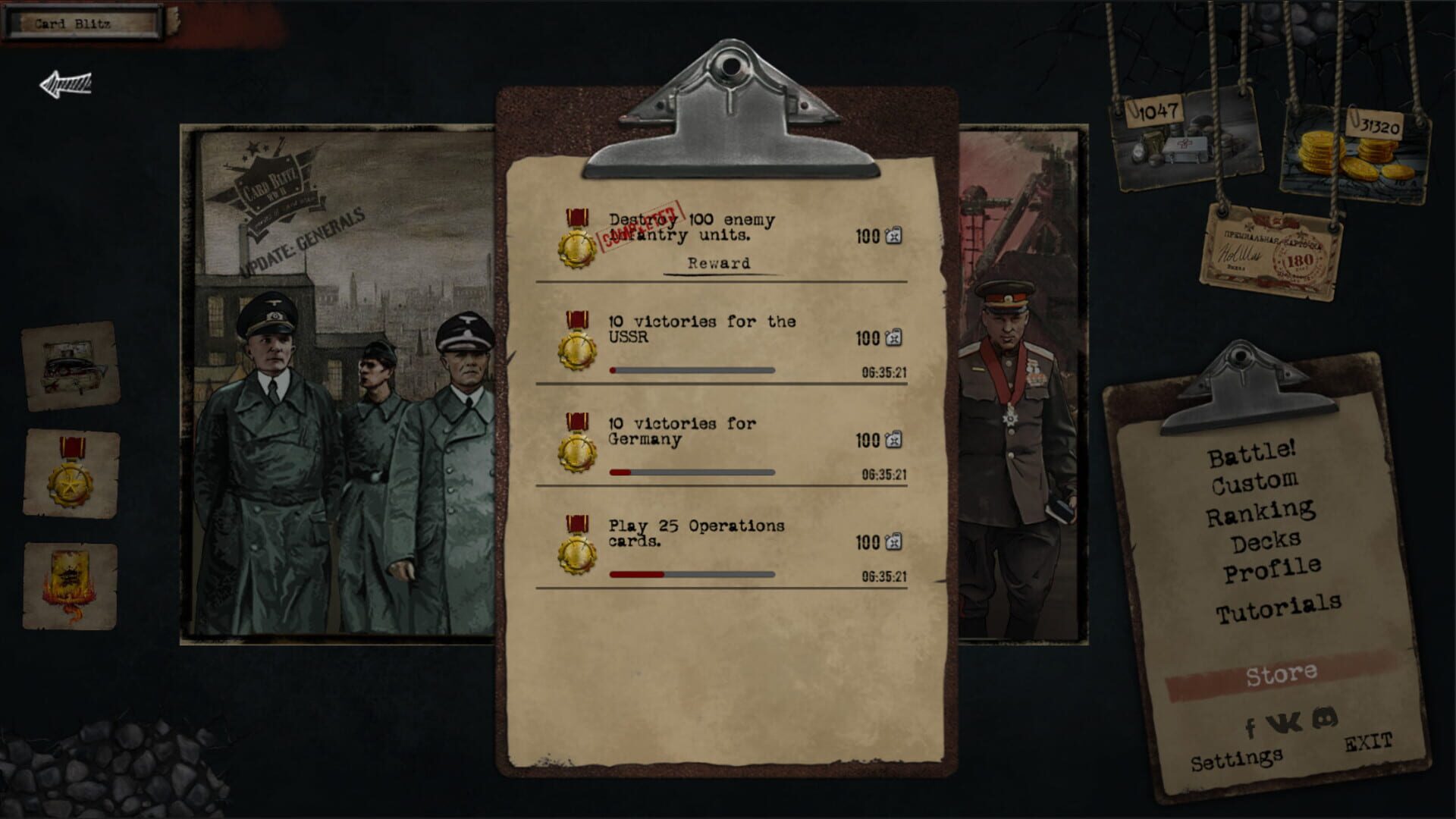 Screenshot for Card Blitz: WWII