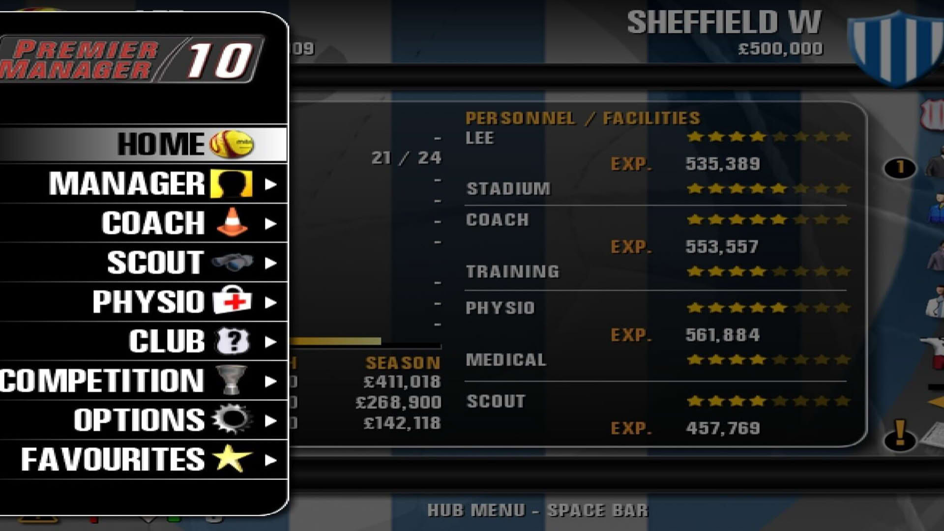 Screenshot for Premier Manager 10