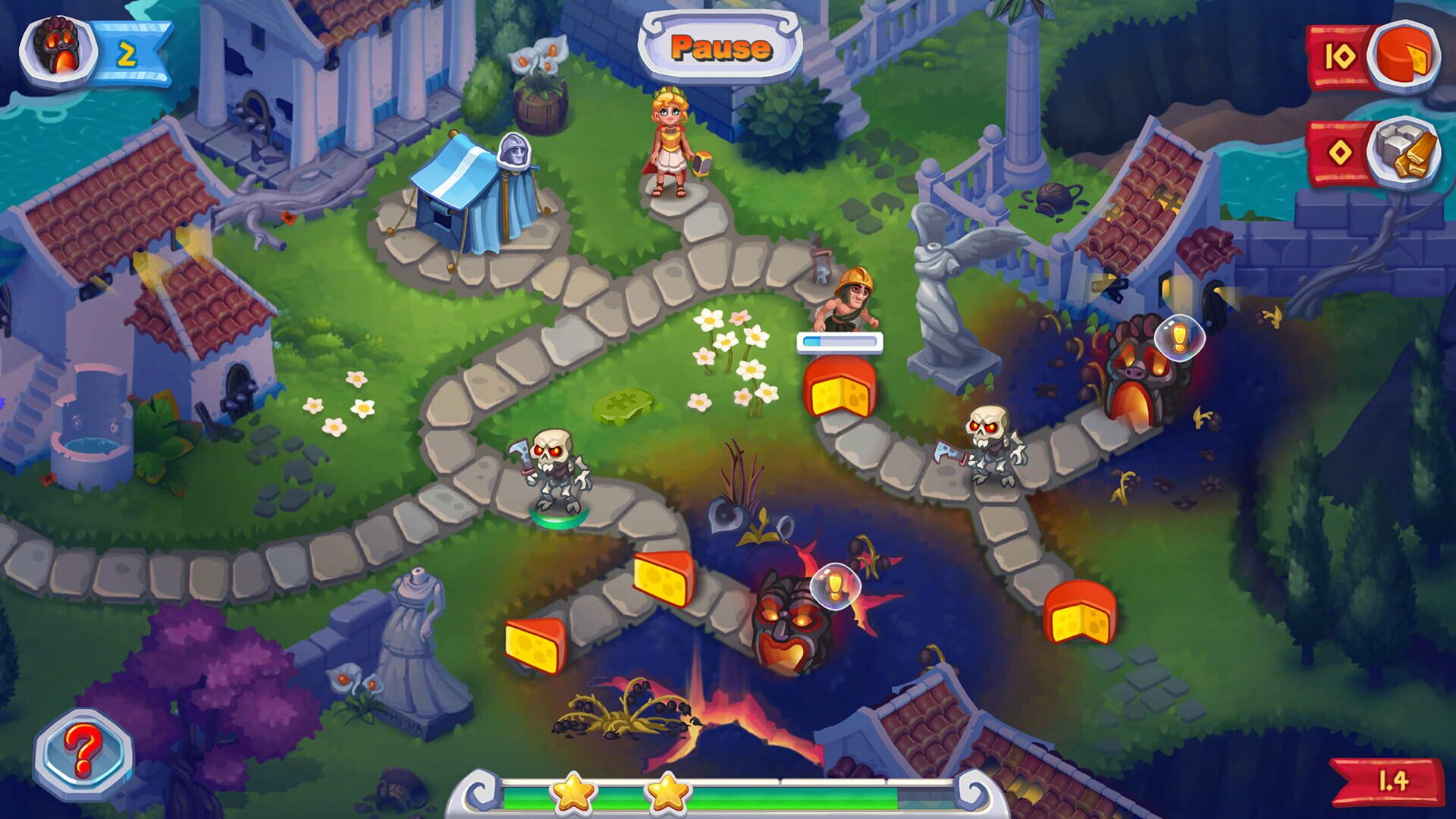 Screenshot for Alexis Almighty: Daughter of Hercules