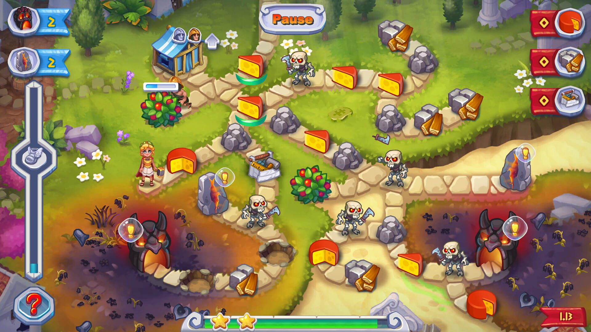 Screenshot for Alexis Almighty: Daughter of Hercules