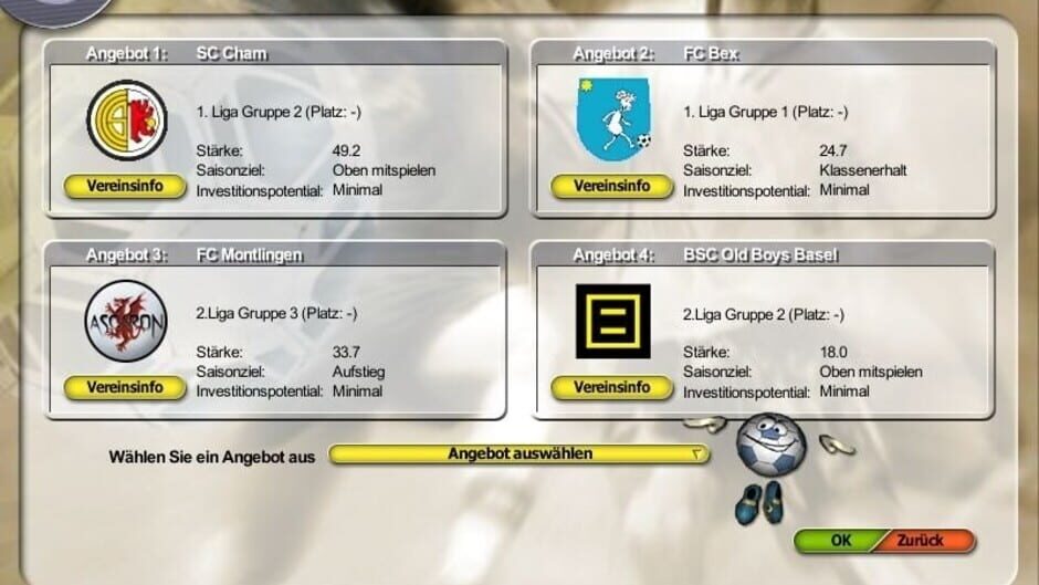Screenshot for Anstoss 2005