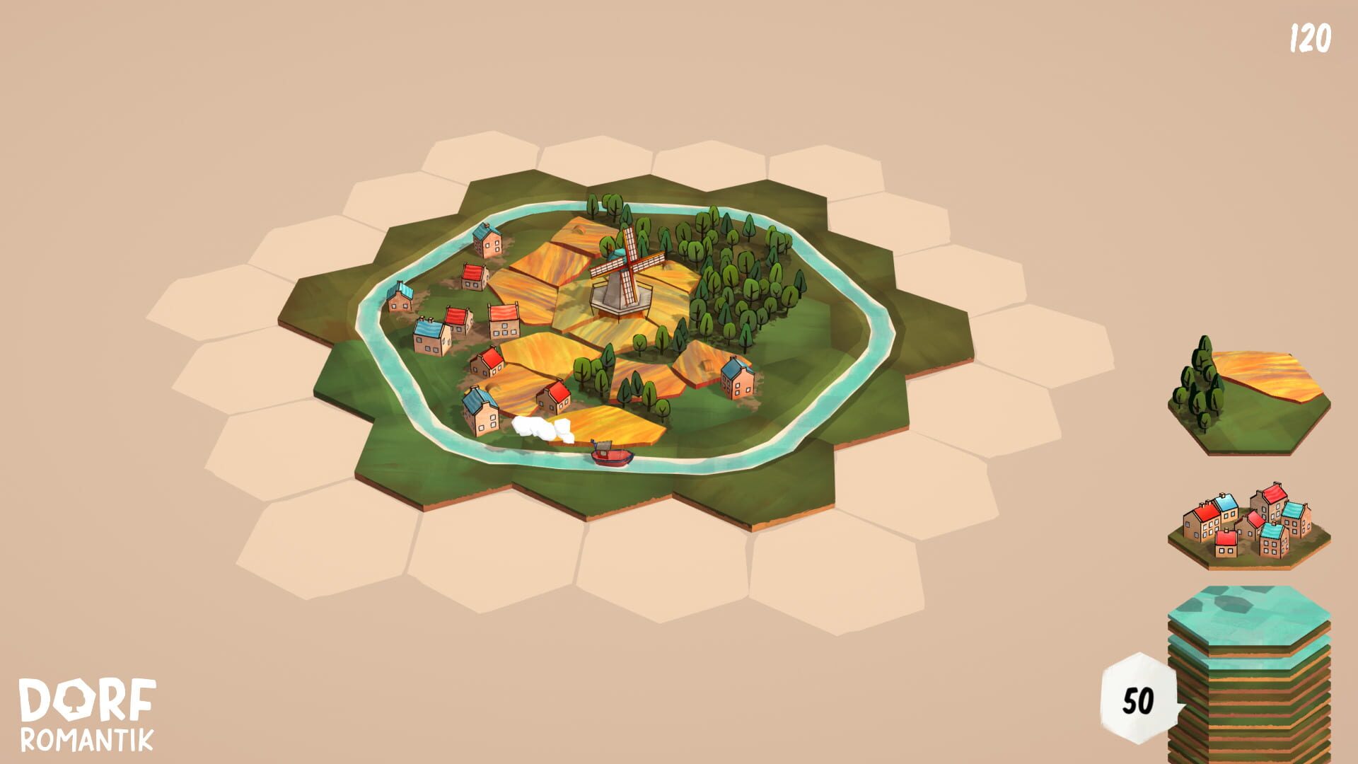 Screenshot for Dorfromantik