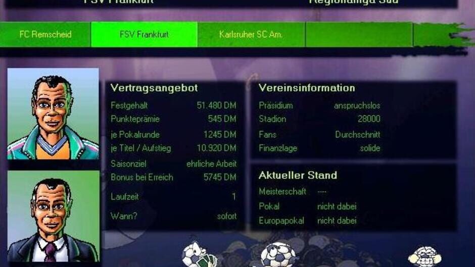 Screenshot for Anstoß 2