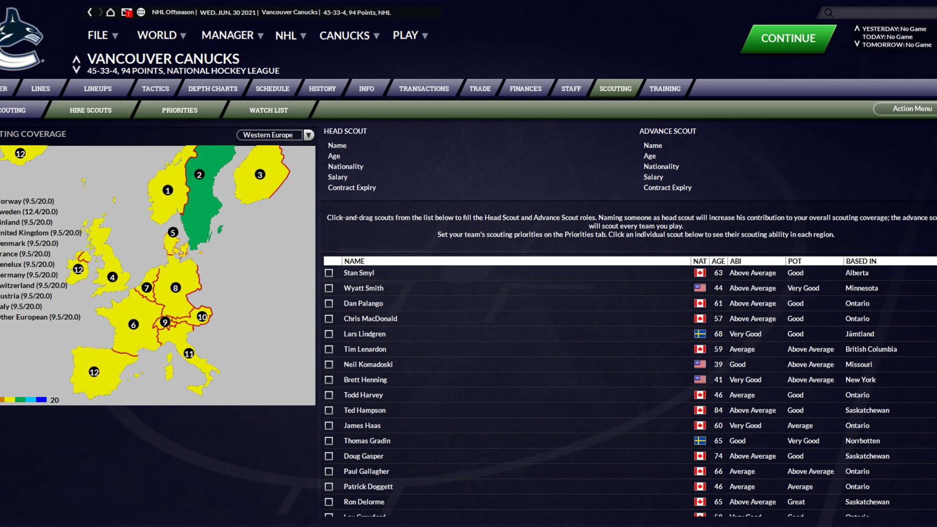 Screenshot for Franchise Hockey Manager 7