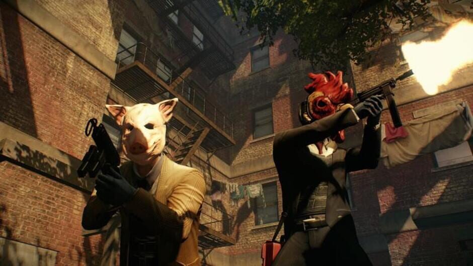 Screenshot for Payday 2: Hotline Miami
