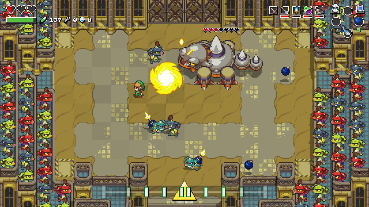 Screenshot for Cadence of Hyrule: Crypt of the NecroDancer Featuring the Legend of Zelda - Symphony of the Mask