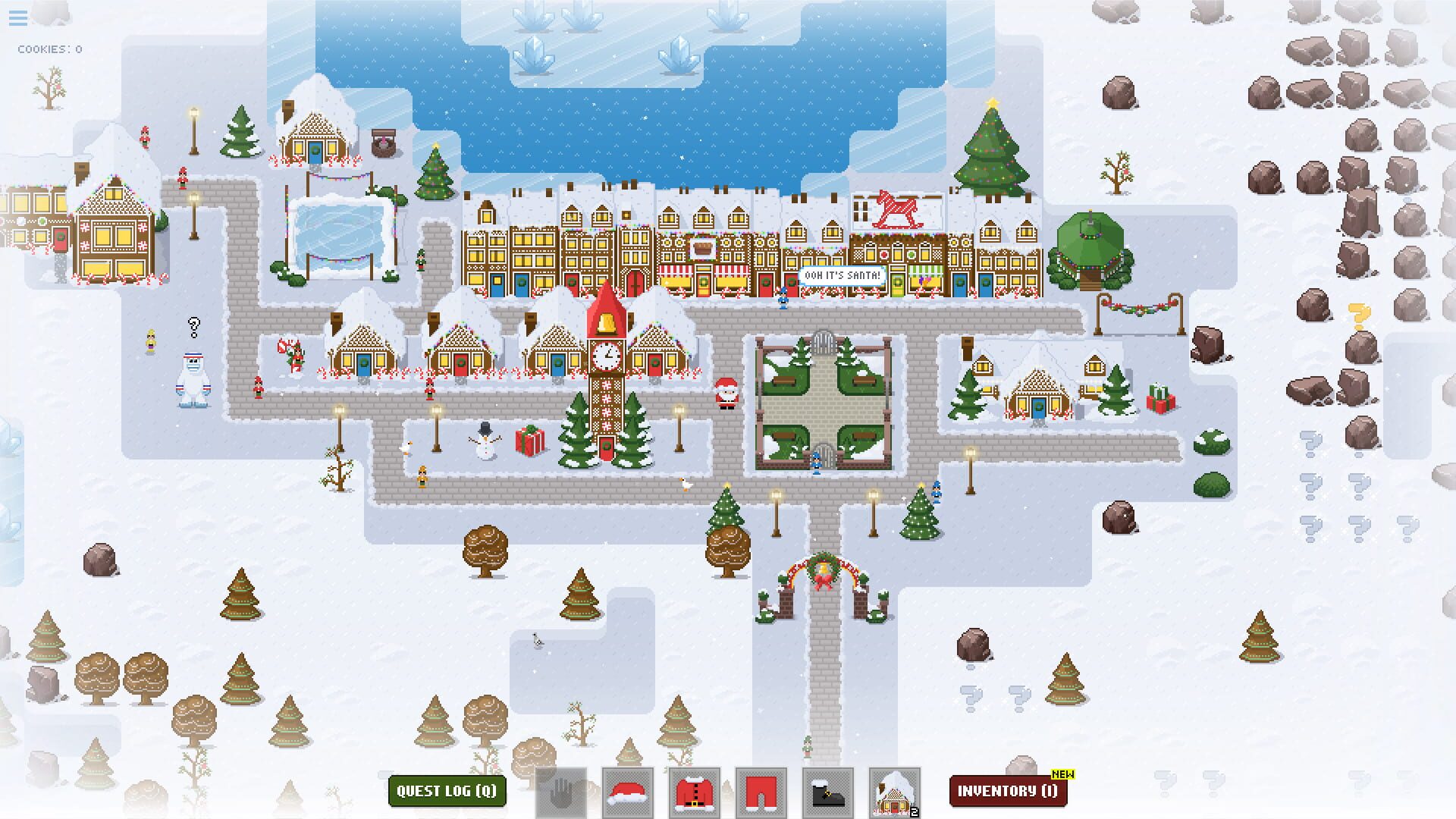 Screenshot for SantaCraft