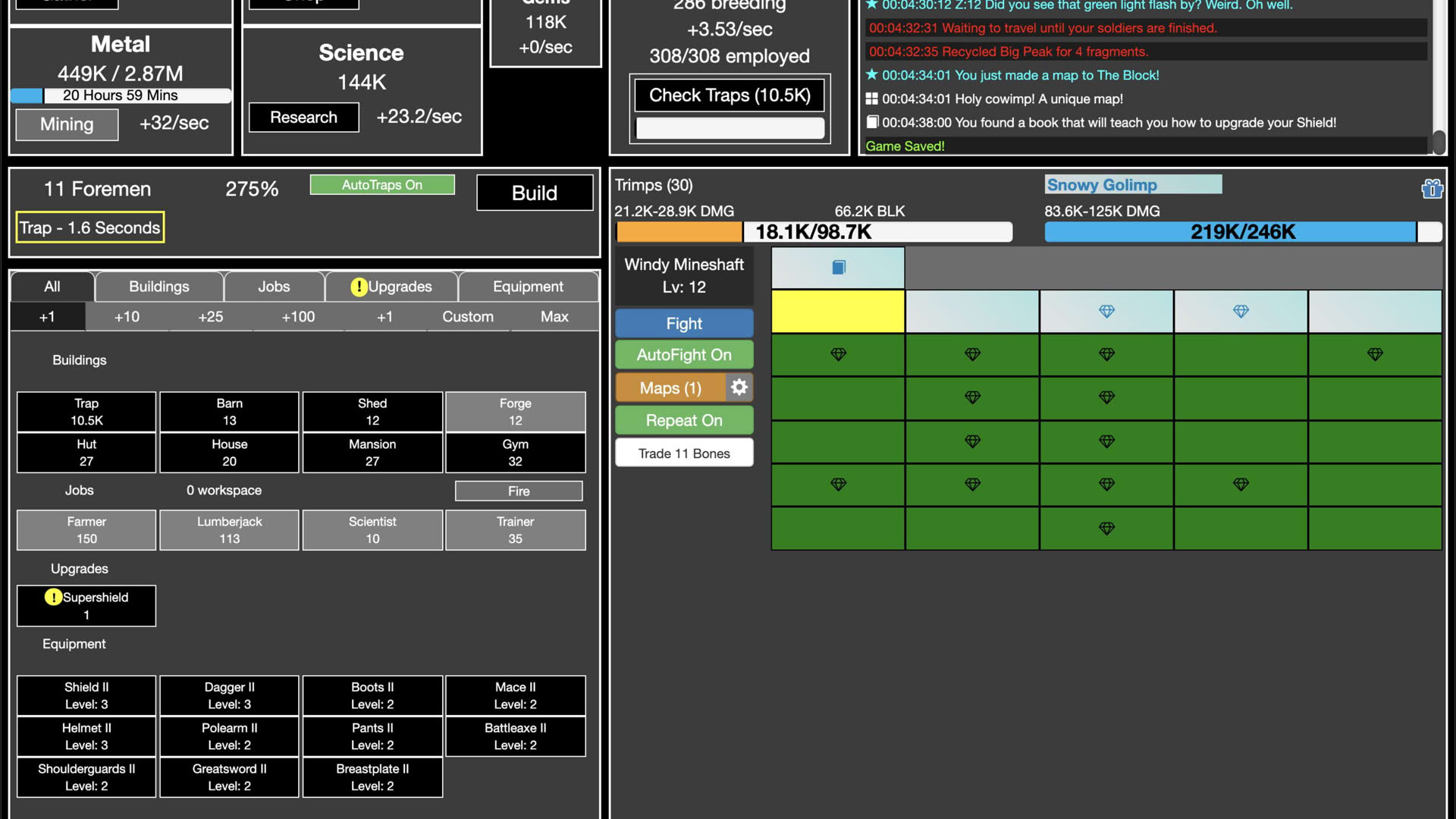 Screenshot for Trimps