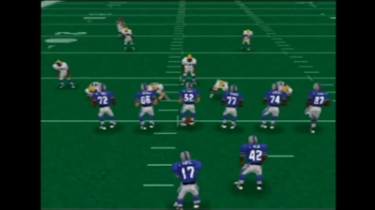 Screenshot for Madden Football 64
