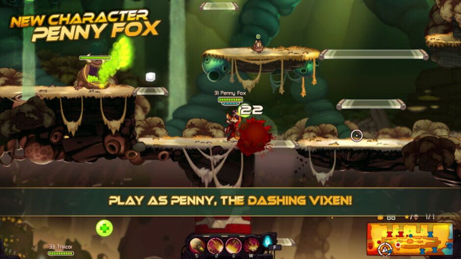 Screenshot for Awesomenauts Starstorm