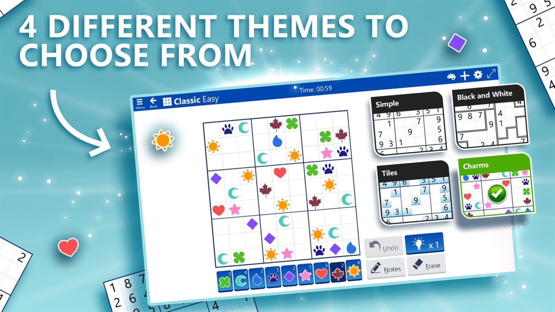 Screenshot for Microsoft Sudoku