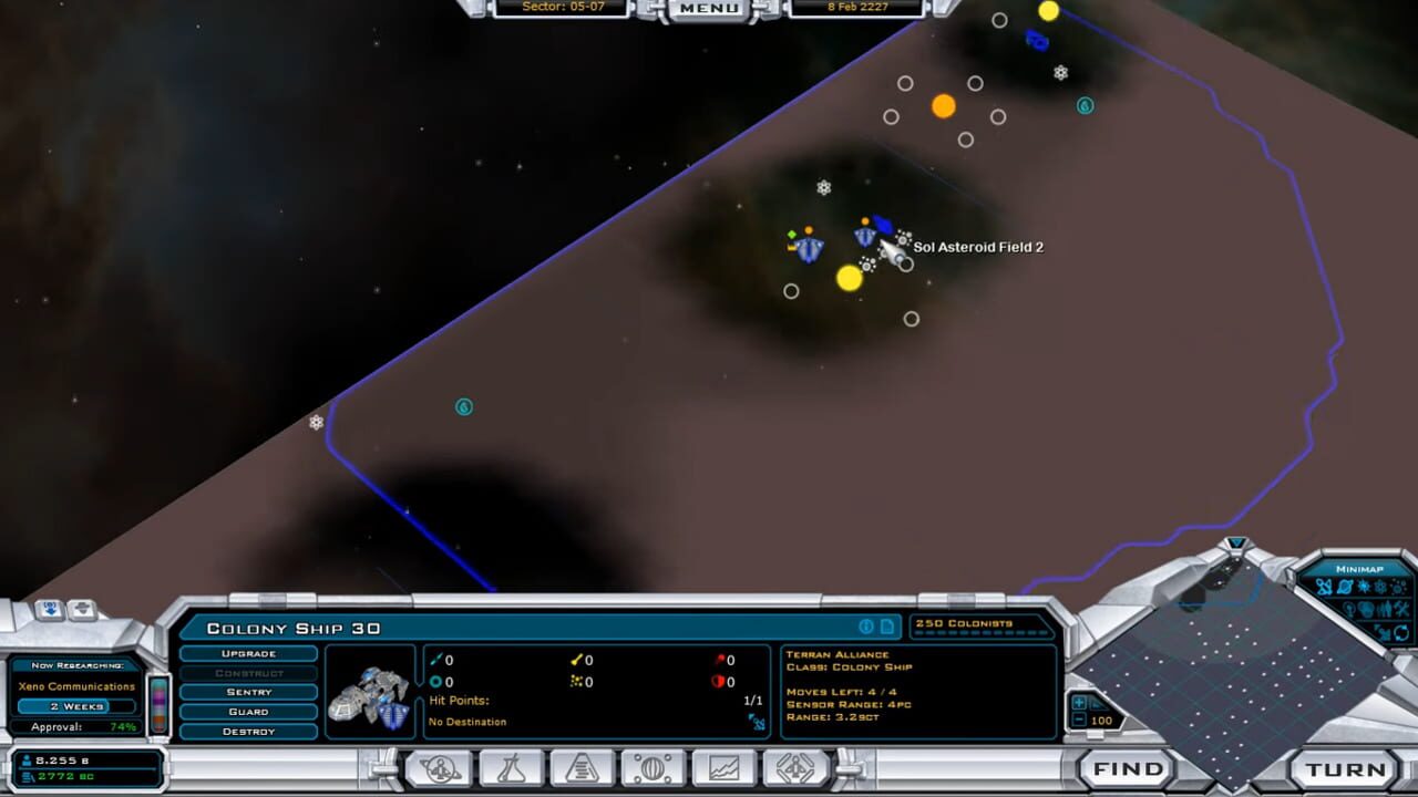 Screenshot for Galactic Civilizations II: Twilight of the Arnor