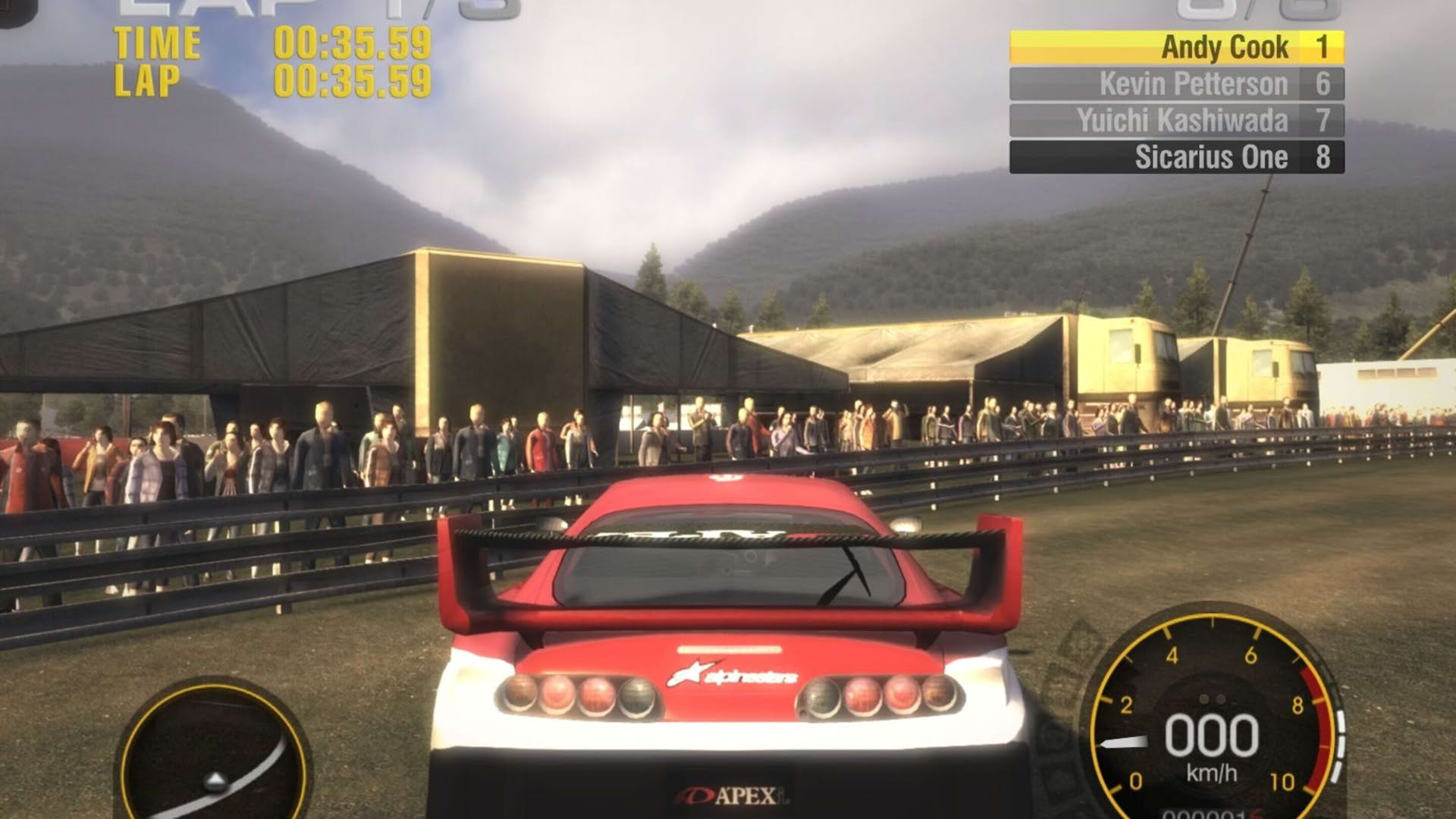 Screenshot for Race Driver: Grid