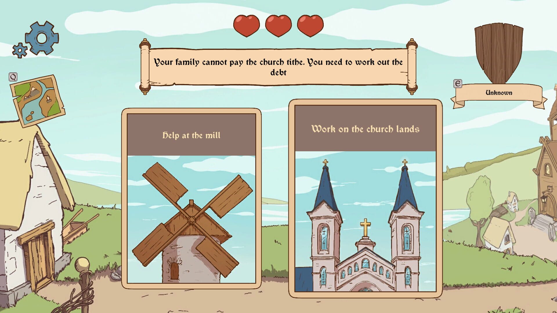 Screenshot for Choice of Life: Middle Ages