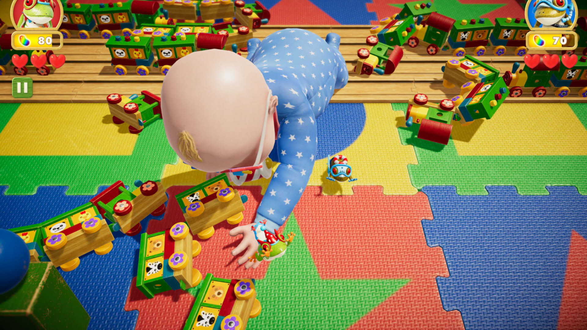 Screenshot for Frogger In Toy Town