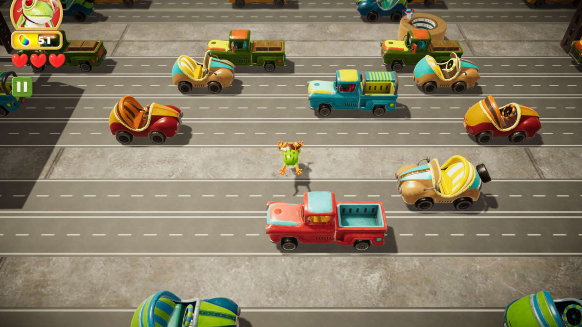 Screenshot for Frogger In Toy Town