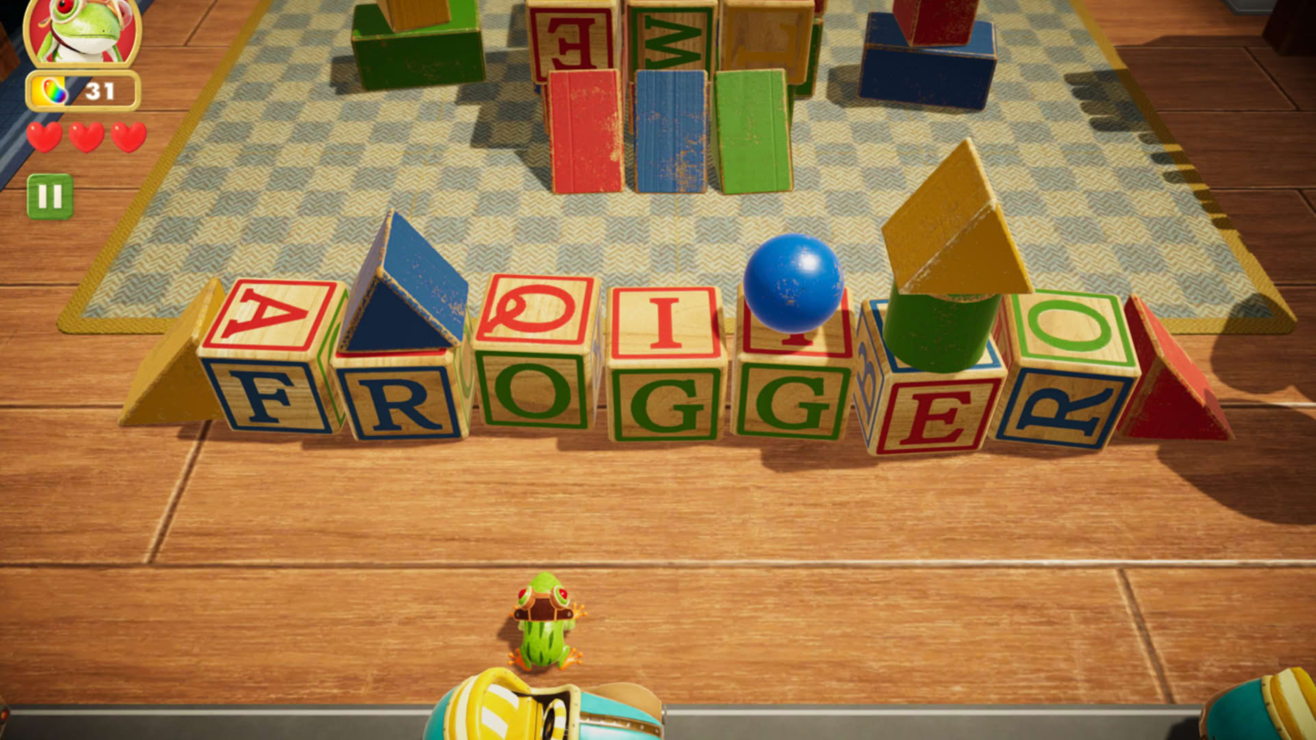 Screenshot for Frogger In Toy Town