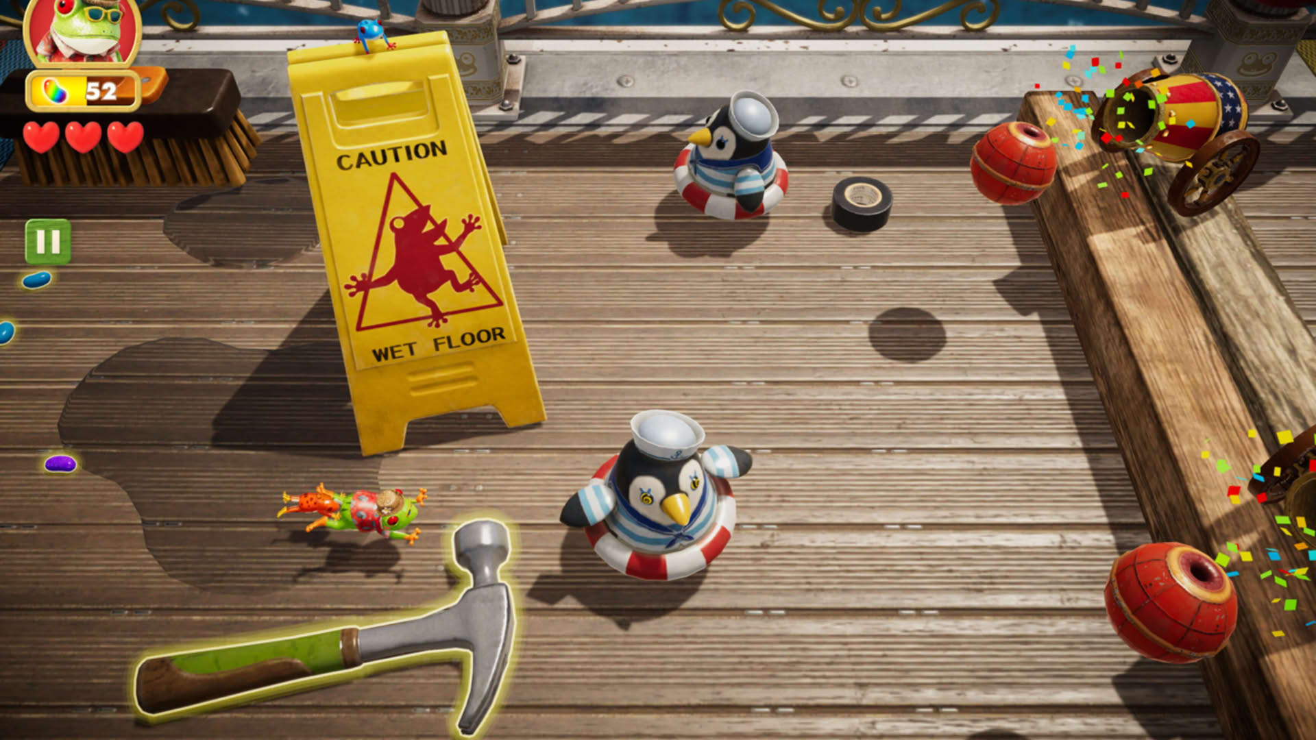 Screenshot for Frogger In Toy Town