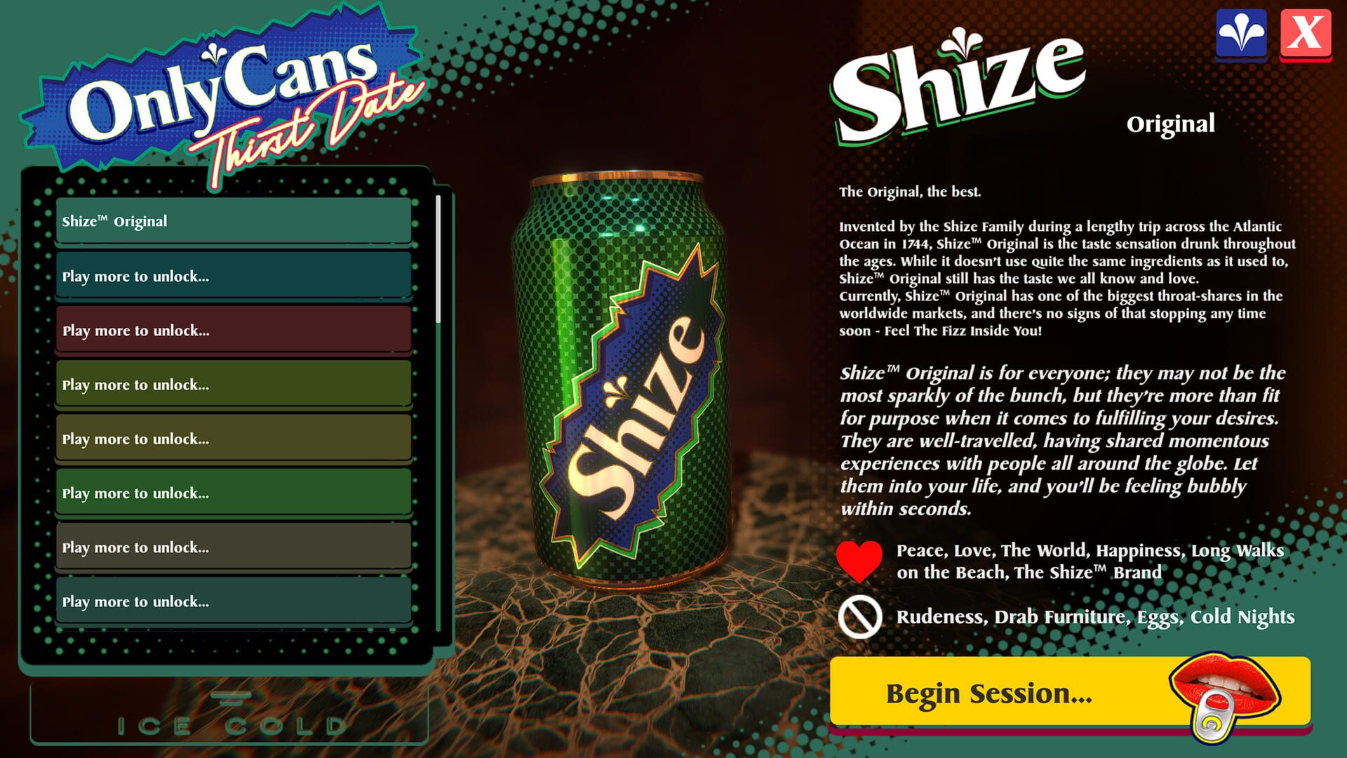 Screenshot for OnlyCans: Thirst Date