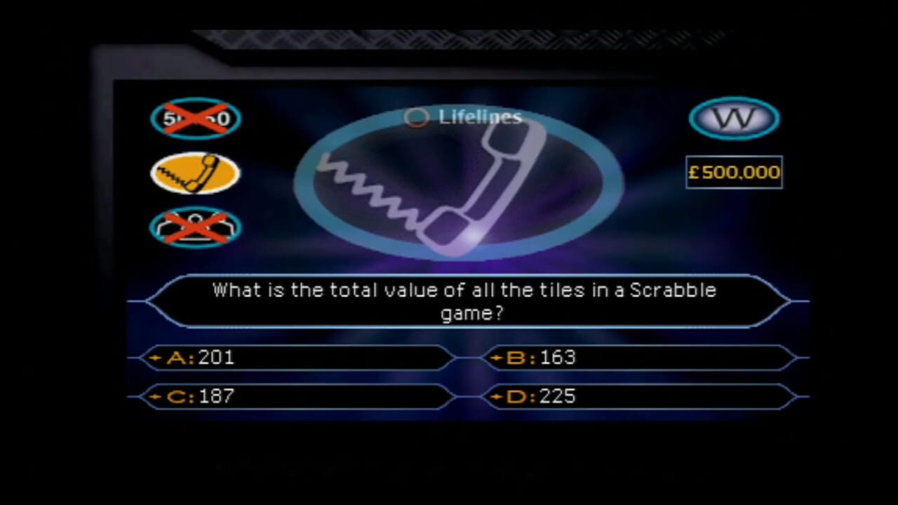 Screenshot for Who Wants to Be a Millionaire