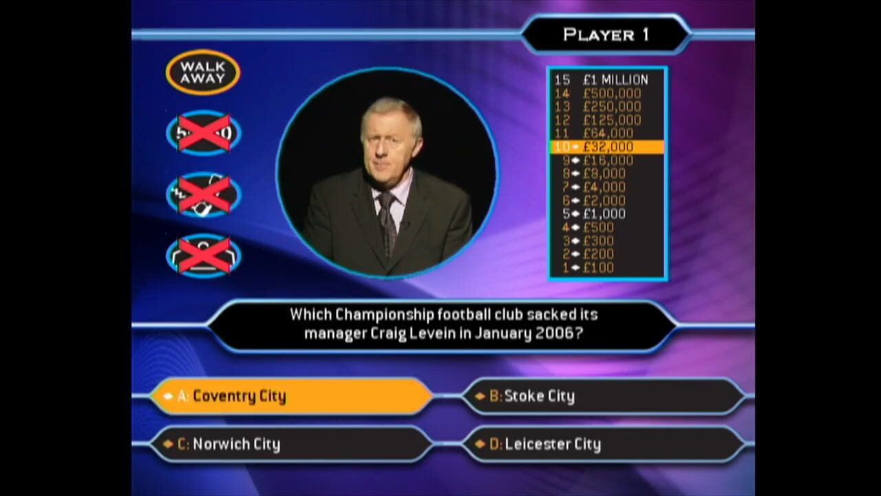 Screenshot for Who Wants to Be a Millionaire: 1st Edition