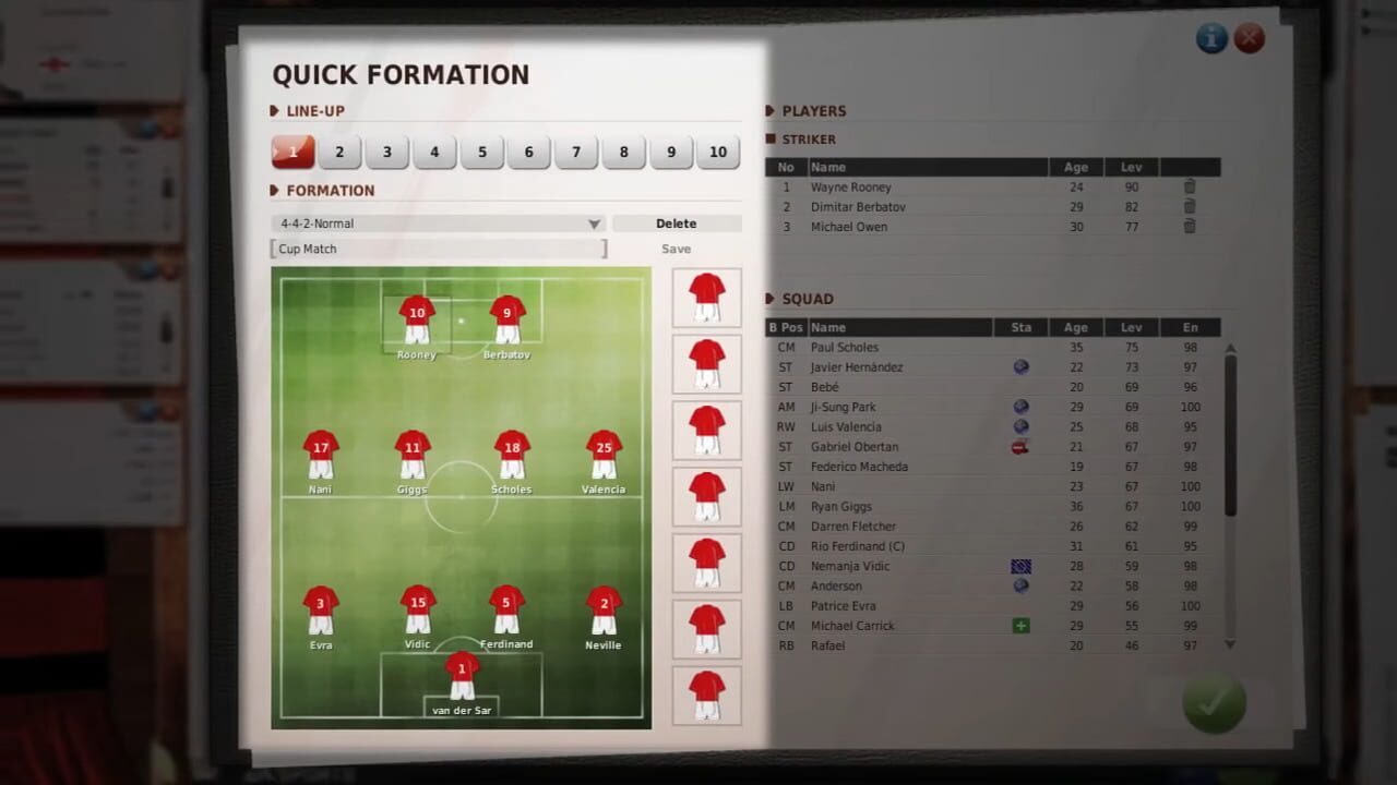 Screenshot for FIFA Manager 11