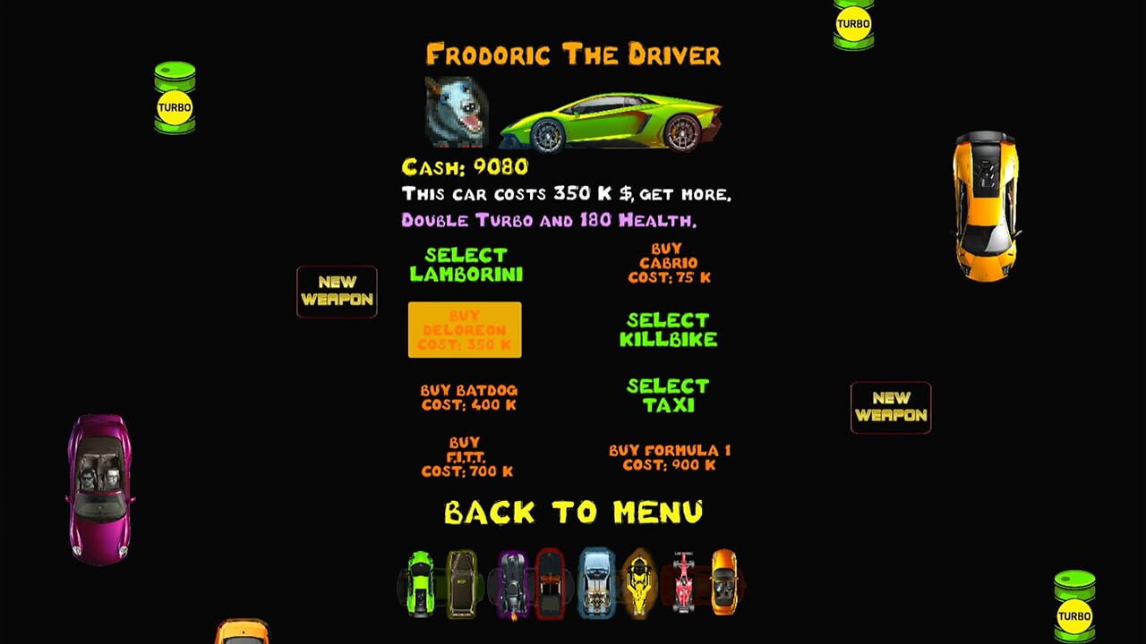 Screenshot for Frodoric the Driver