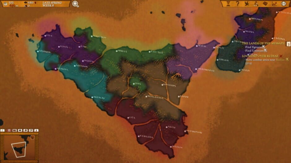 Screenshot for Hegemony III: The Eagle King